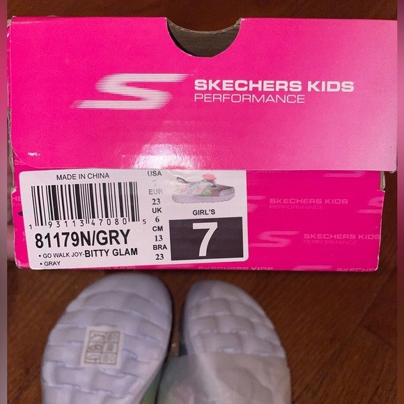 SKECHERS BITTY BOW GLAM TODDLER SHOES🎀 - Picture 6 of 6
